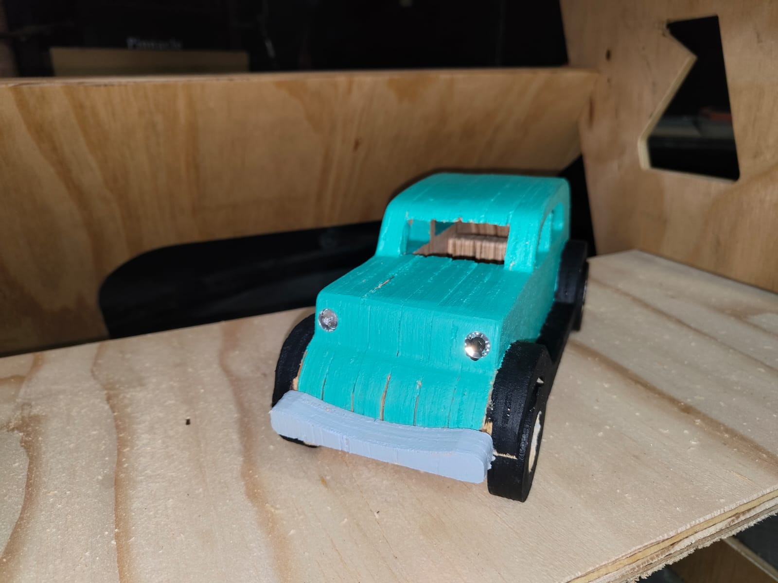 1938 Ford Model 48 - Wooden Toy 