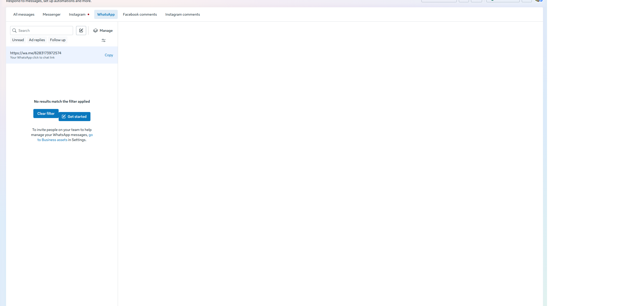 Whatsapp Meta full Akses
