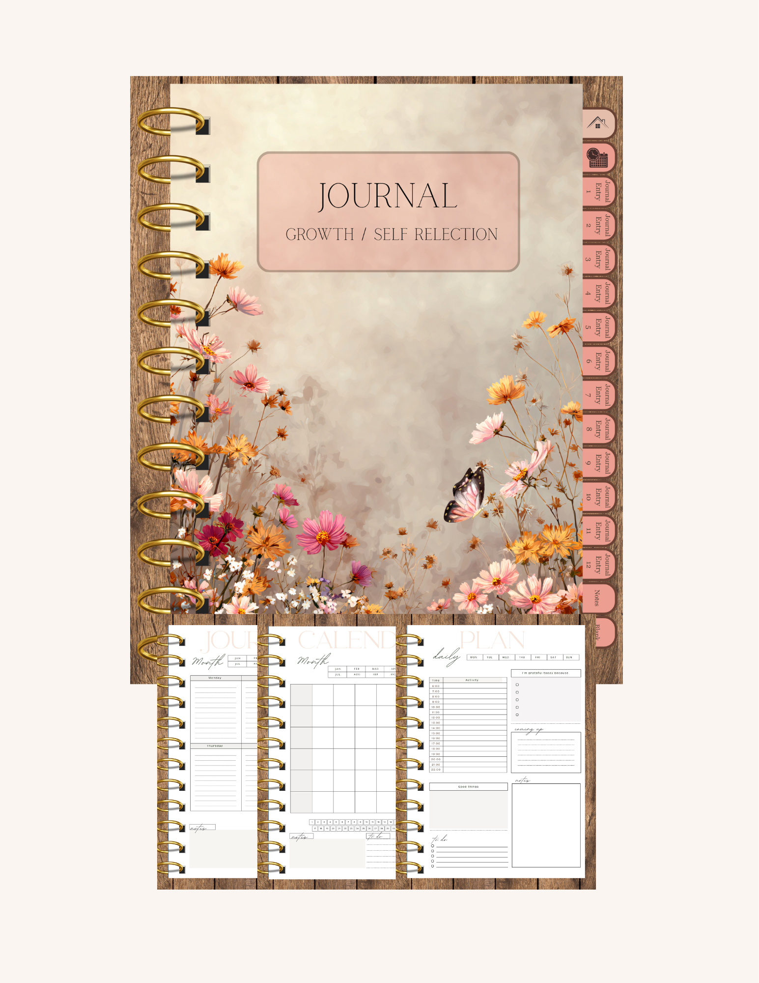 Growth & Self-Reflection Digital Journal