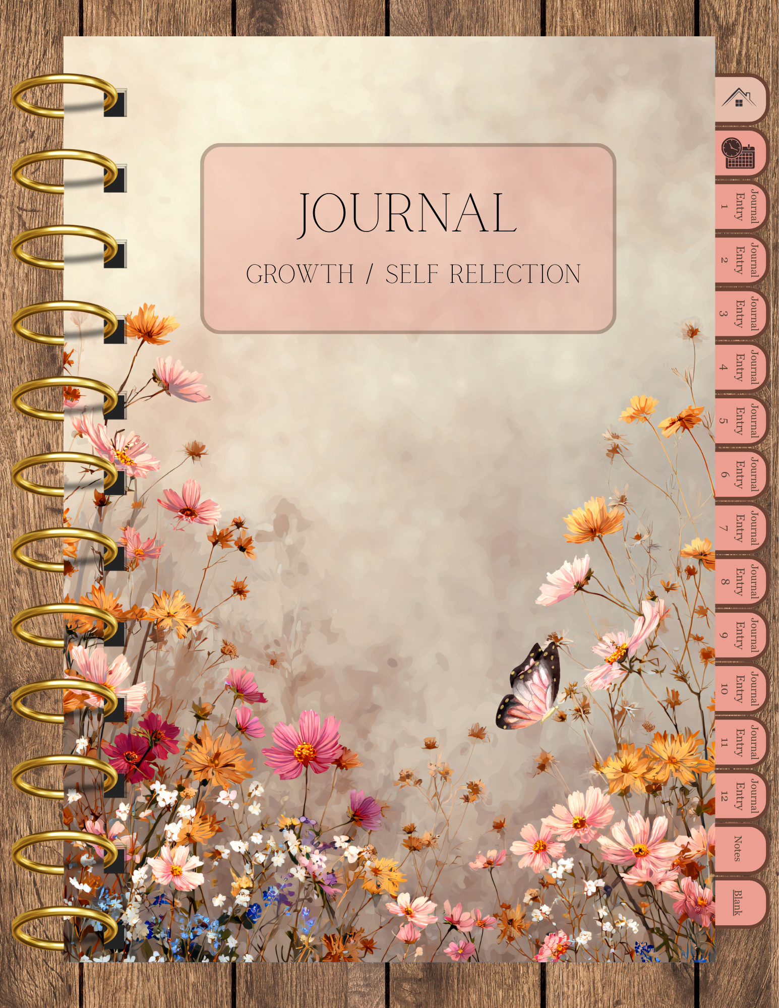Growth & Self-Reflection Digital Journal