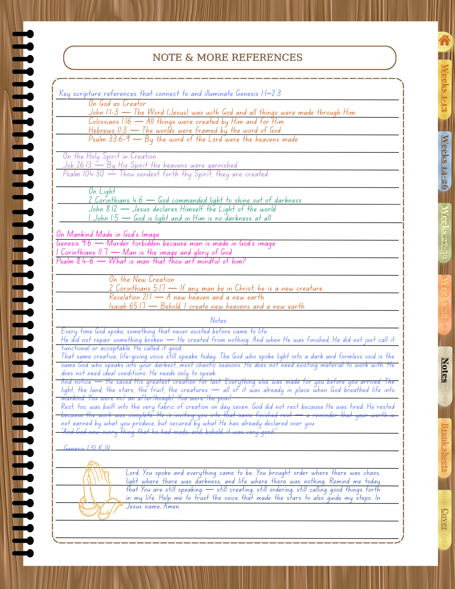 Rooted and Grafted Bible Study Journal