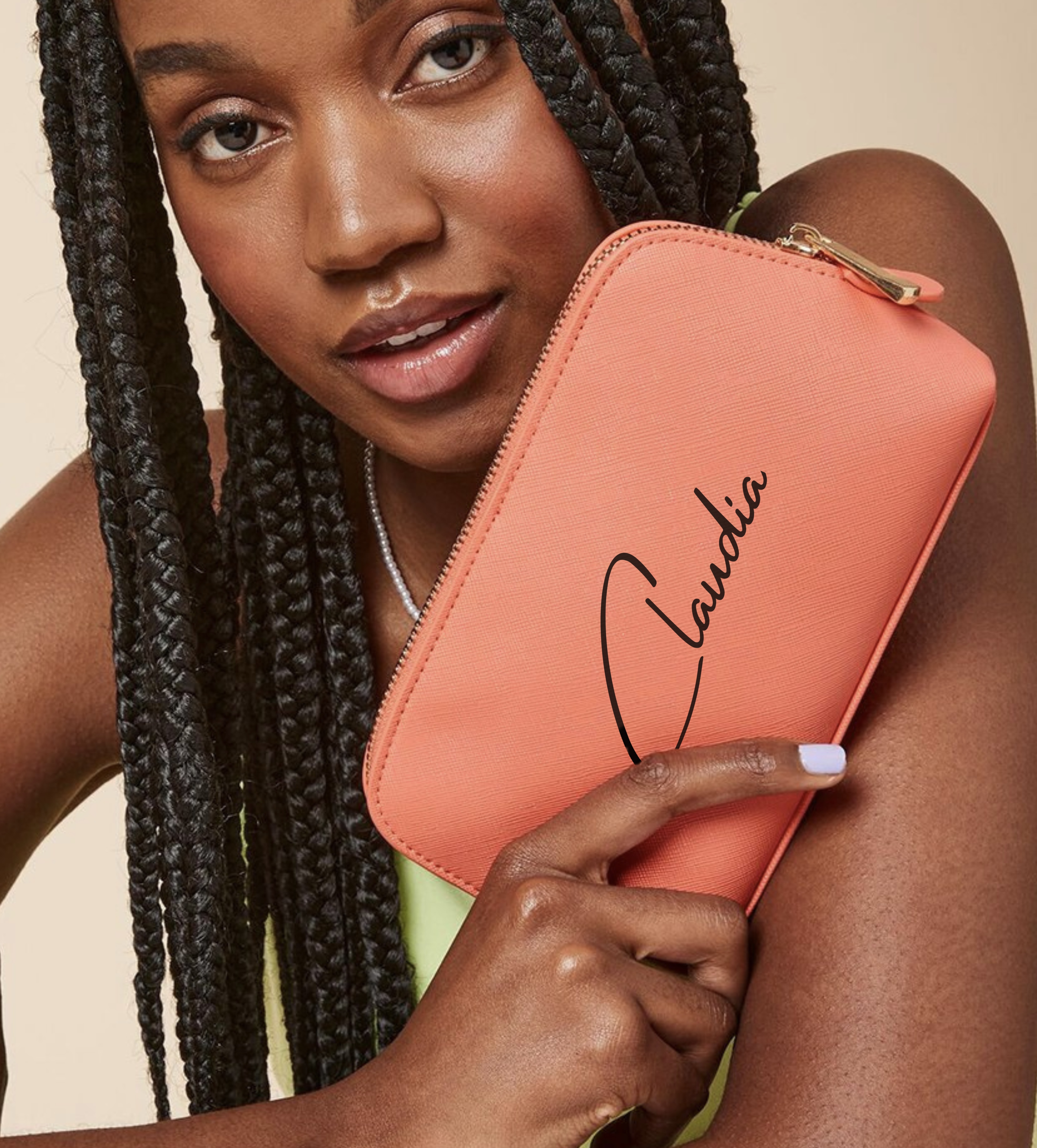 Kosmetiktasche 'Initialien'