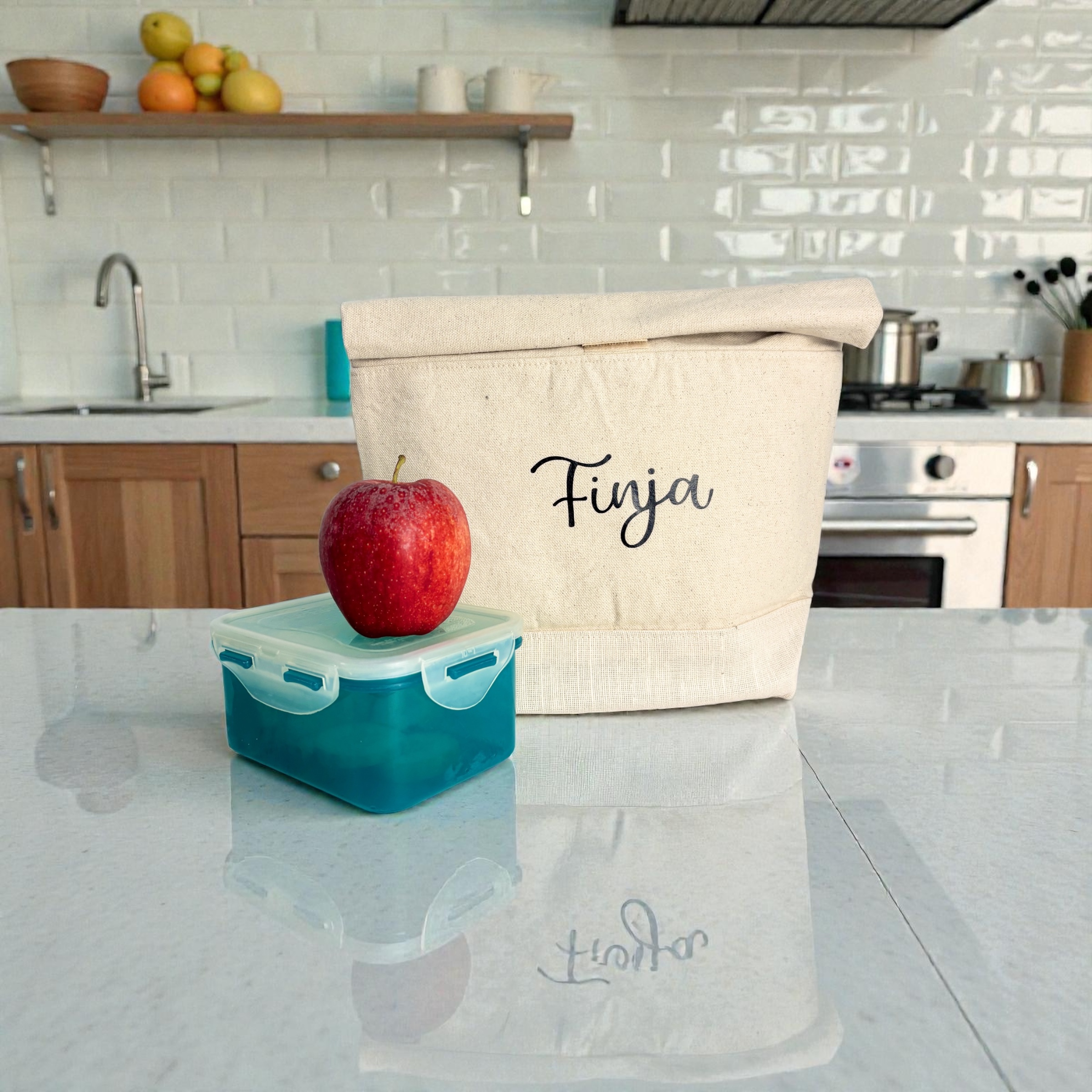 Personalisierte Frühstückstasche