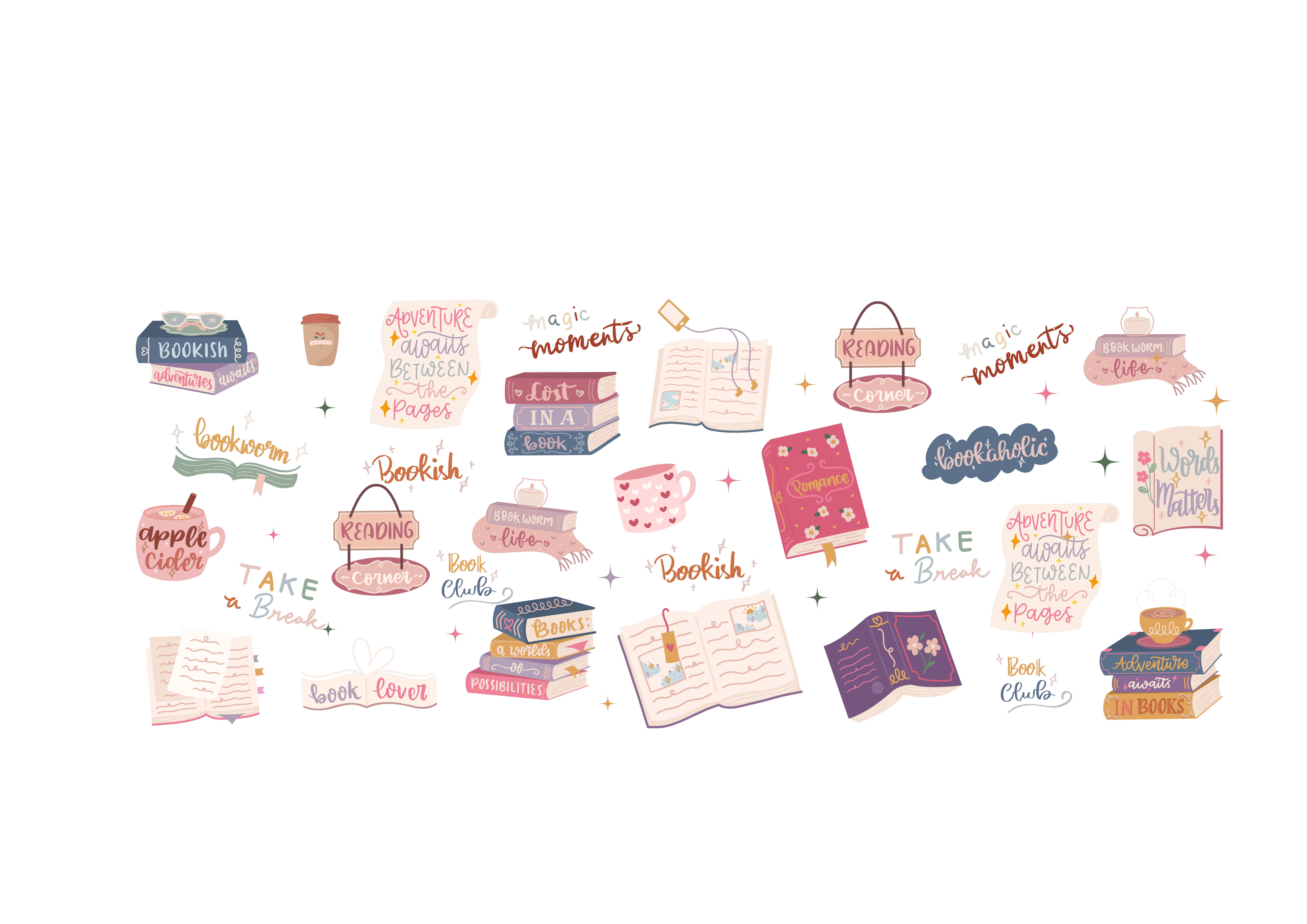 Kaffeebecher für die Bücherliebhaber