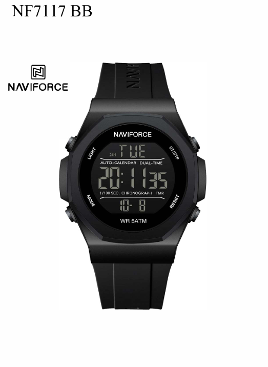 Naviforce NF7117 BB Digital Watch