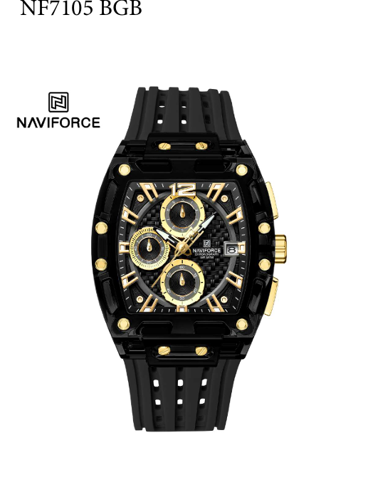 Naviforce NF7105 BGB Men's Watch