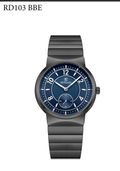 Reward Black Analog Watch