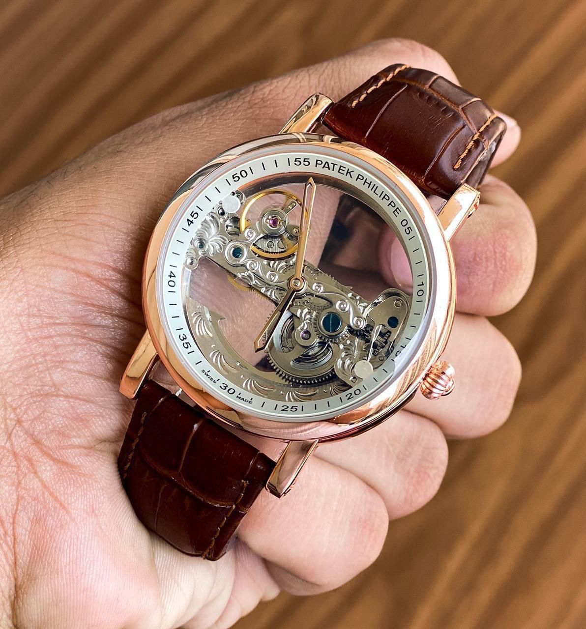 Patek Philip lather watch