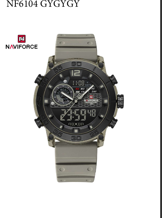 Naviforce NF6104 SWGY Watch