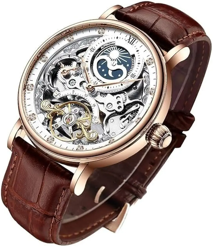 Luxury Skeleton Mechanical Watch