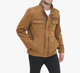 Men's Brown Utility Jacket