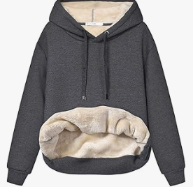 Fleece-Lined Hoodie