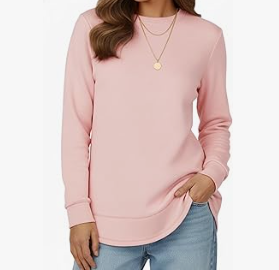 Women's Pink Sweatshirt