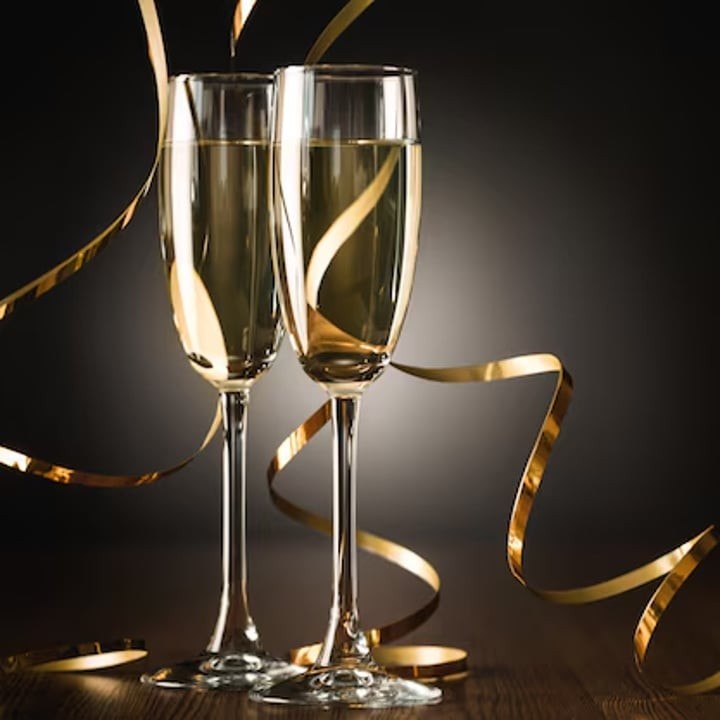 Onbreekbaar champagneglas