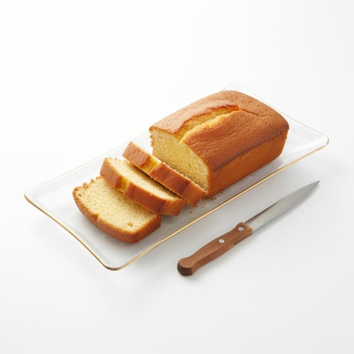 Langwerpige schaal kant & goud