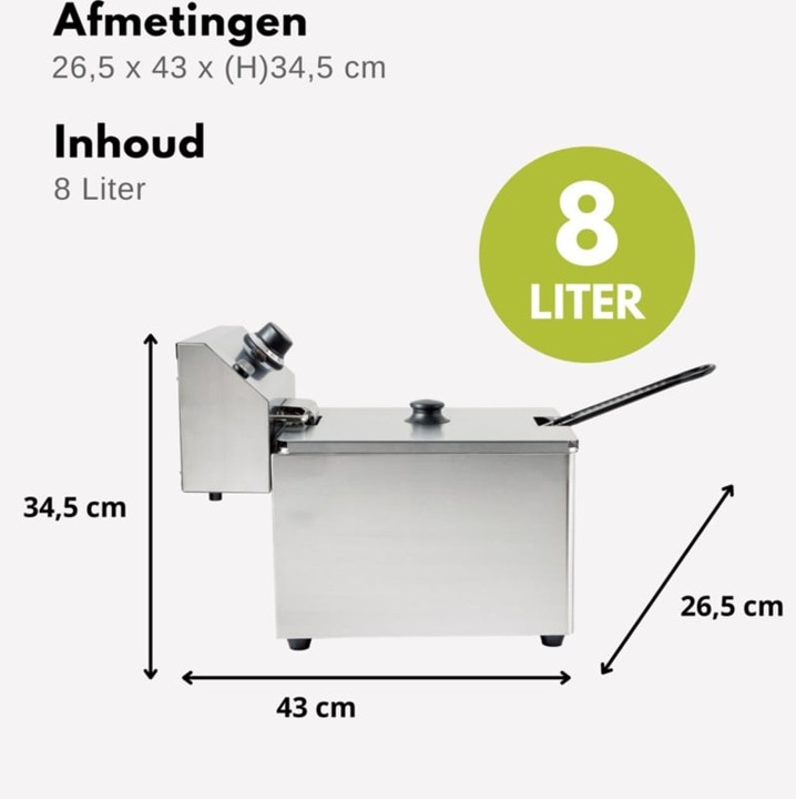 Frituur Friteuse XXL