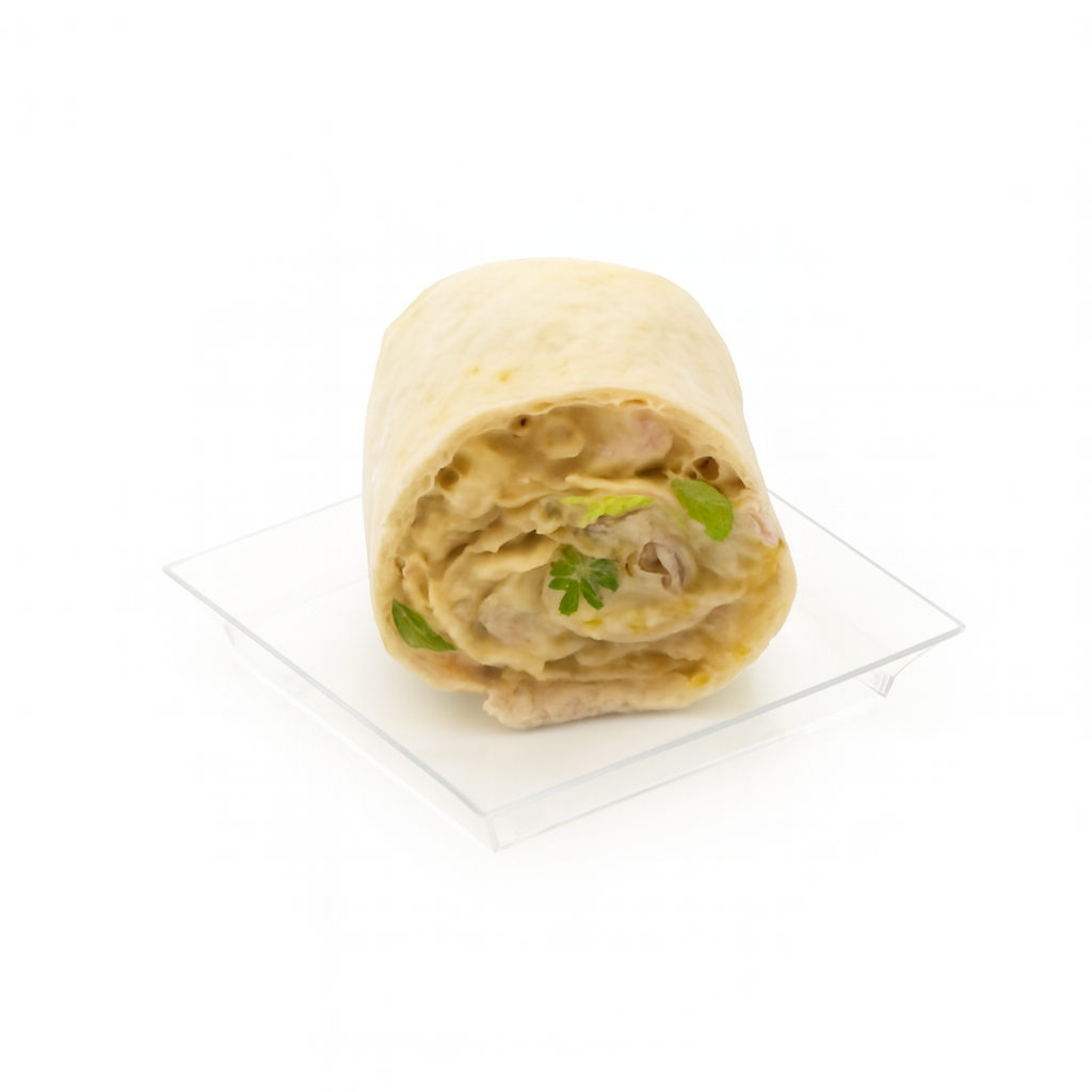 Luxe hapjes: 10 Wraprolletjes Zoete kip