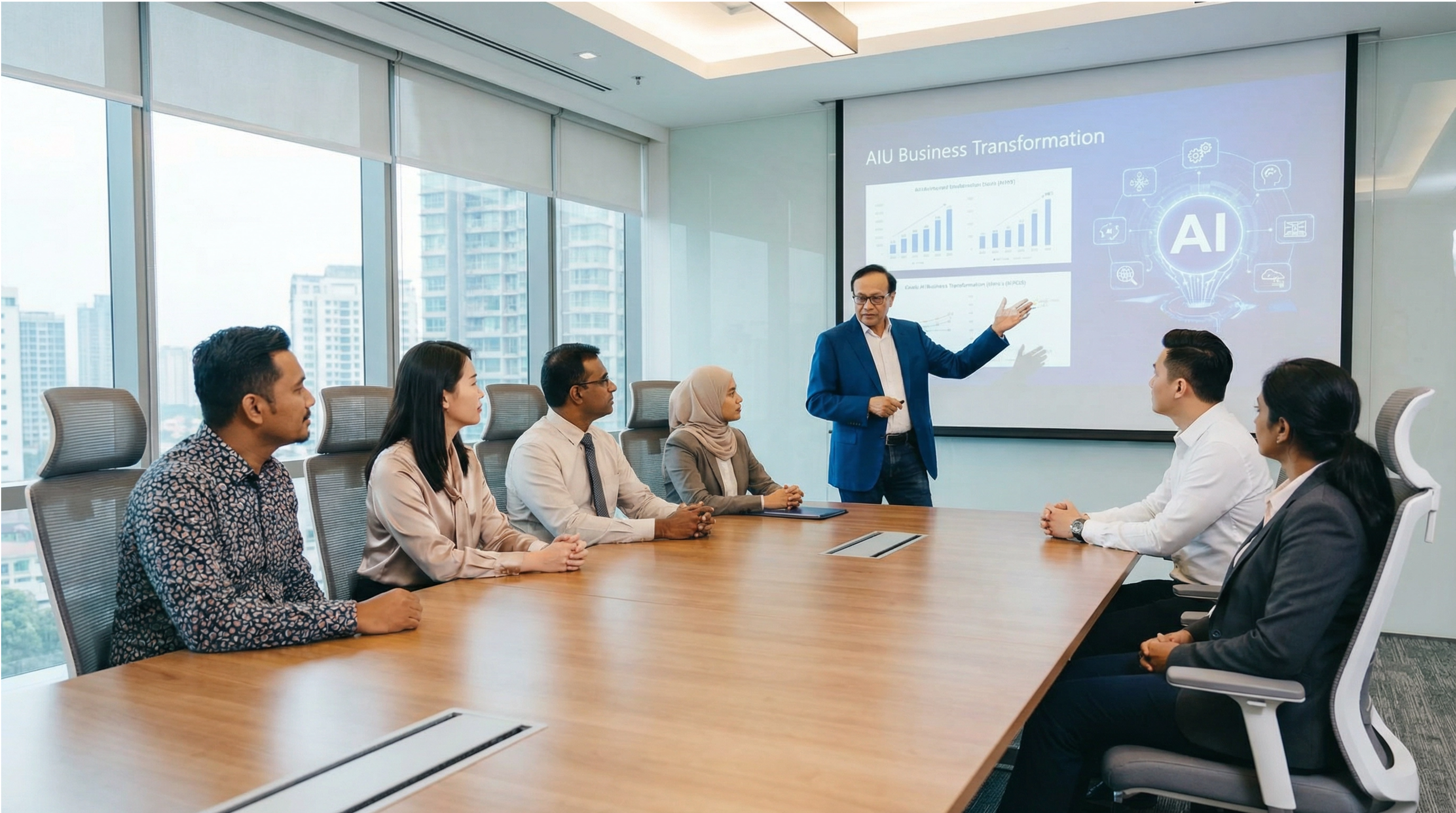 AI Business Transformation Presentation System