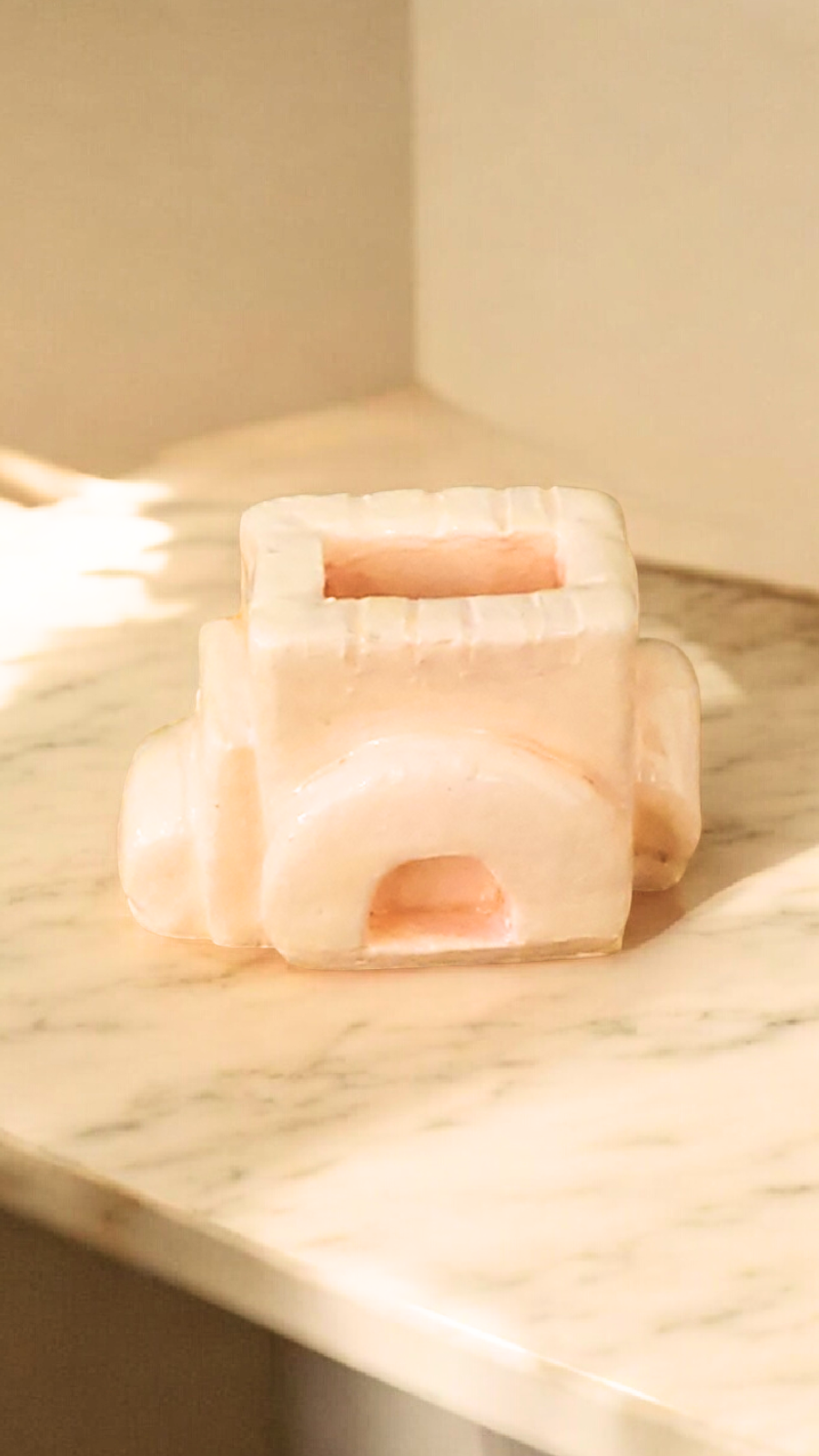 Miniature House (Light Peach)