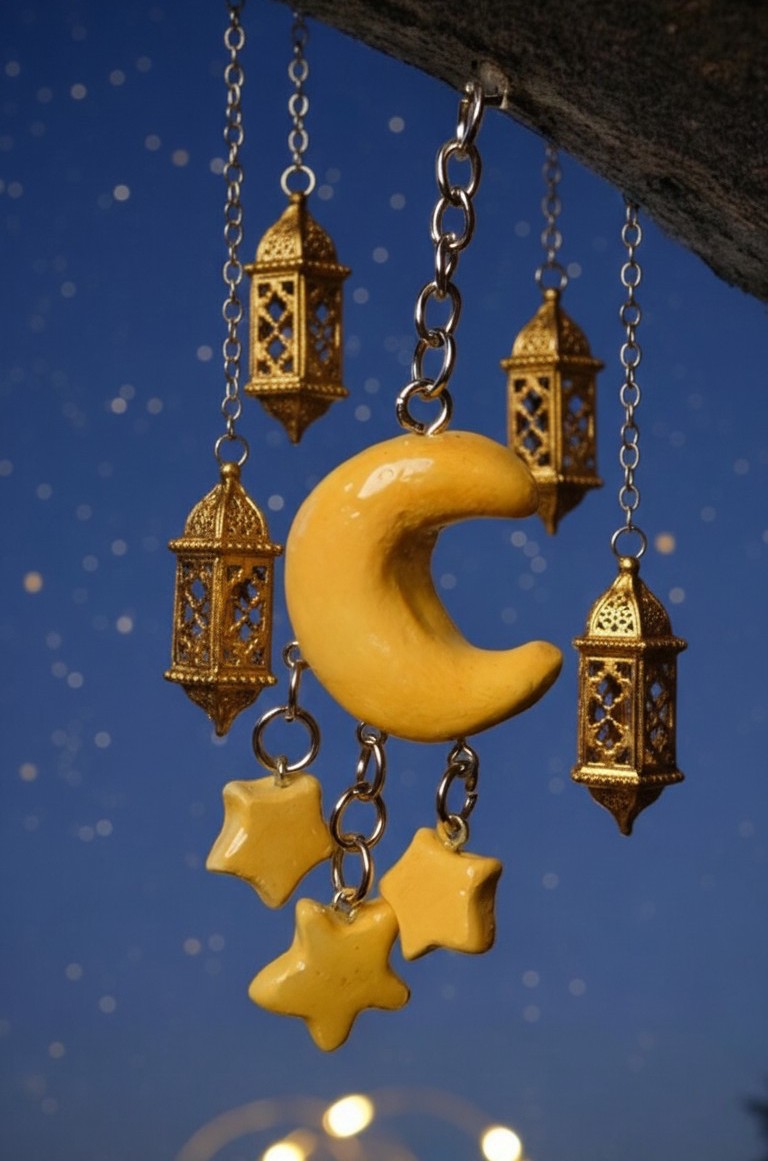 Ramadan crescent هلال رمضان 