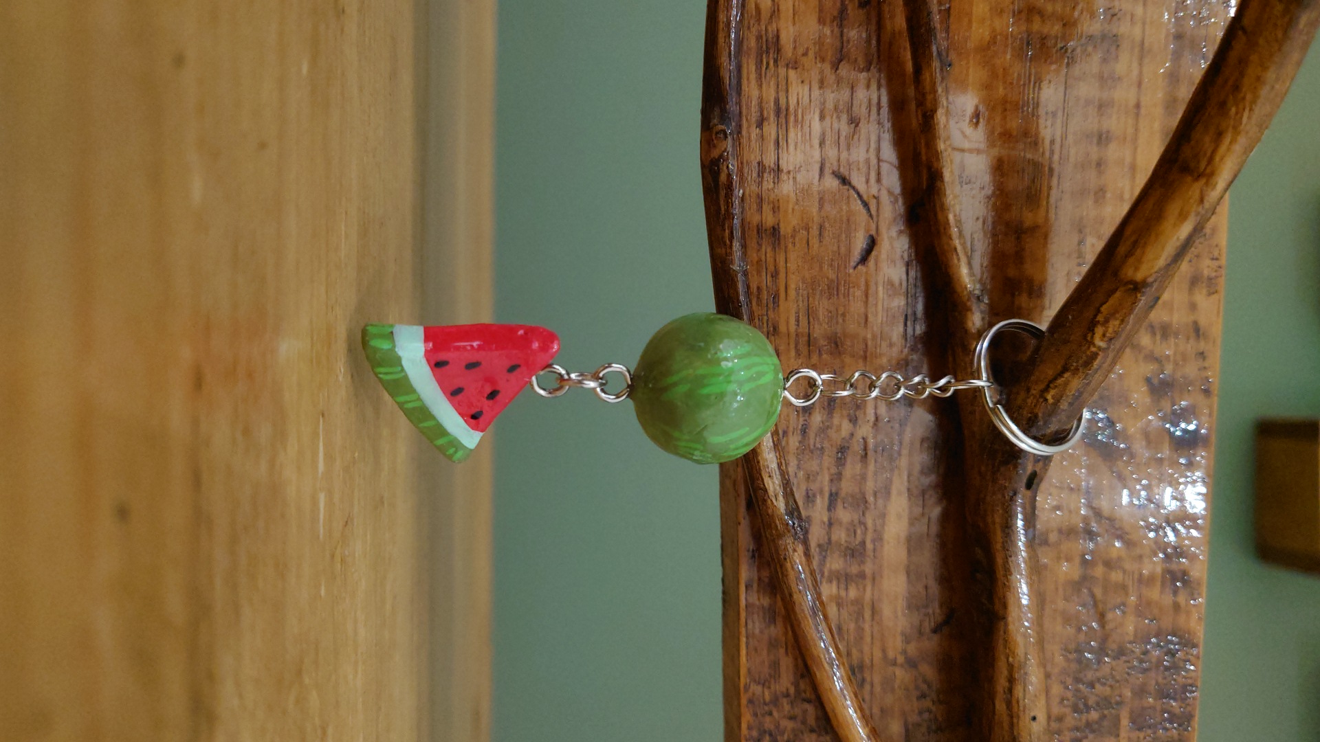 Watermelon Keychain