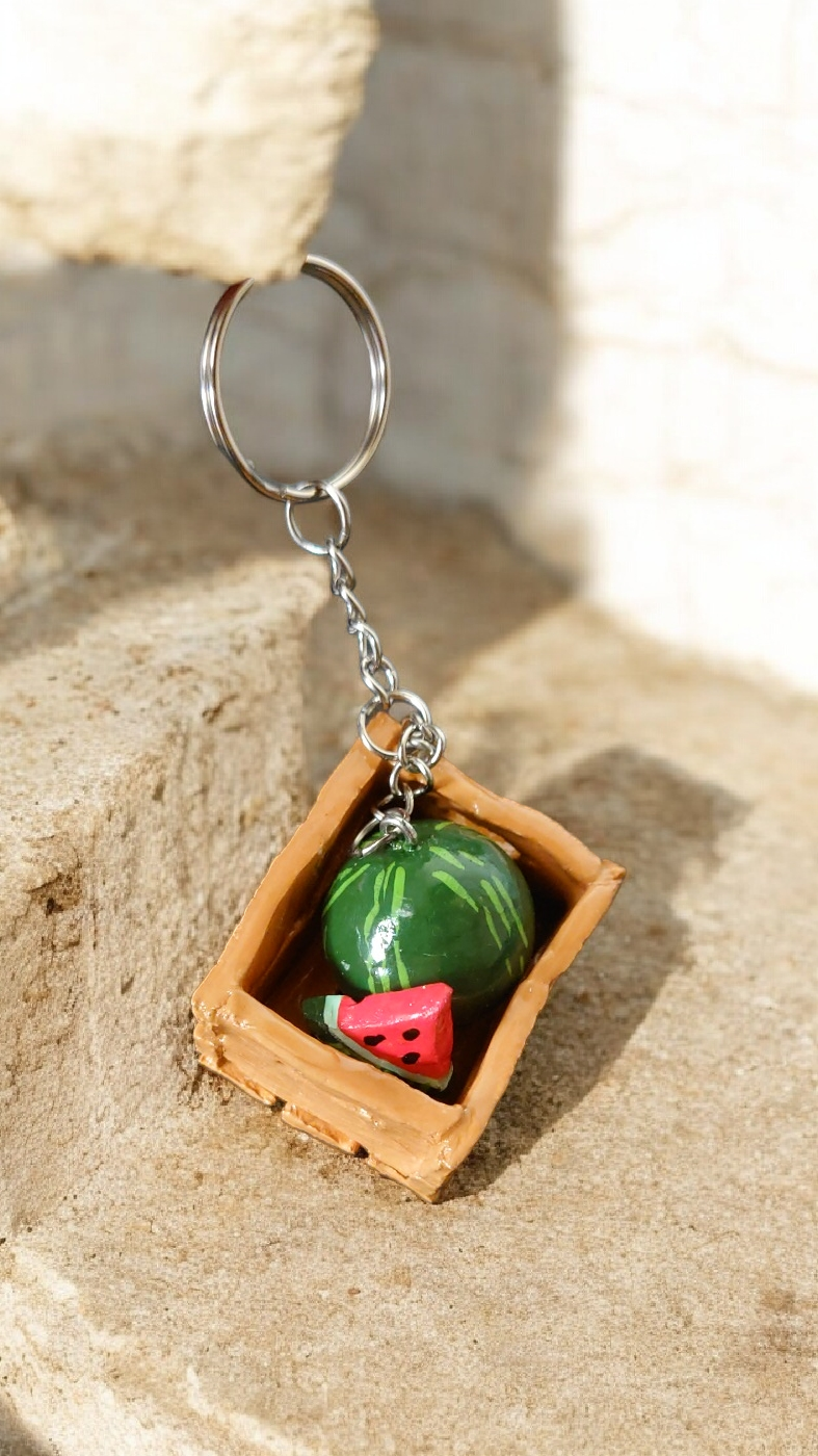 Watermelon Box Keychain