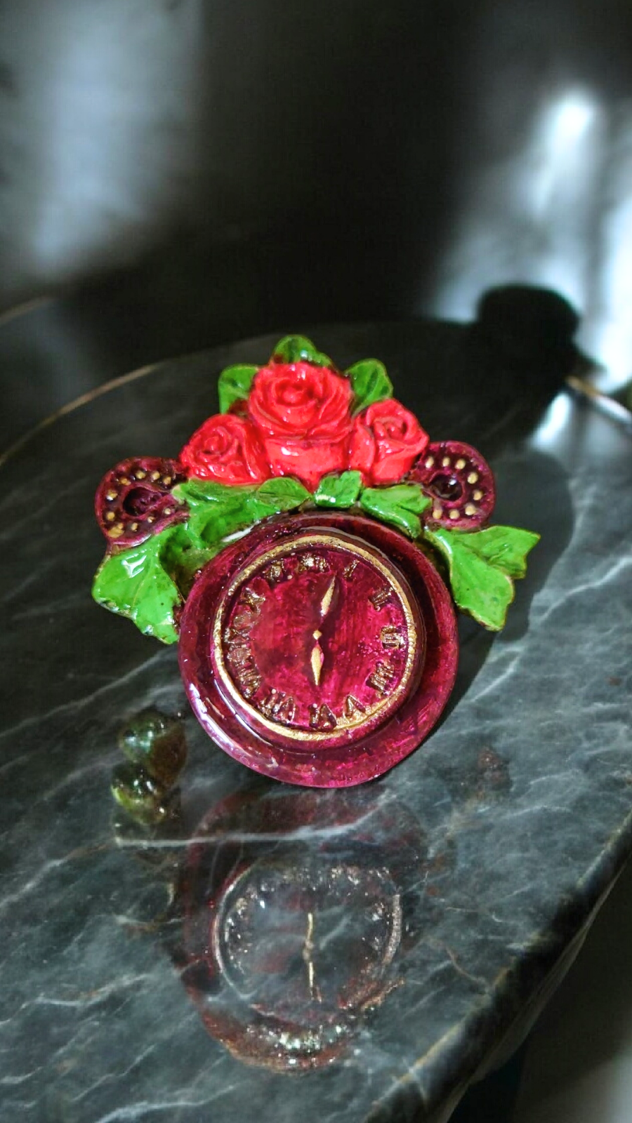 Decorative Rose Magnet