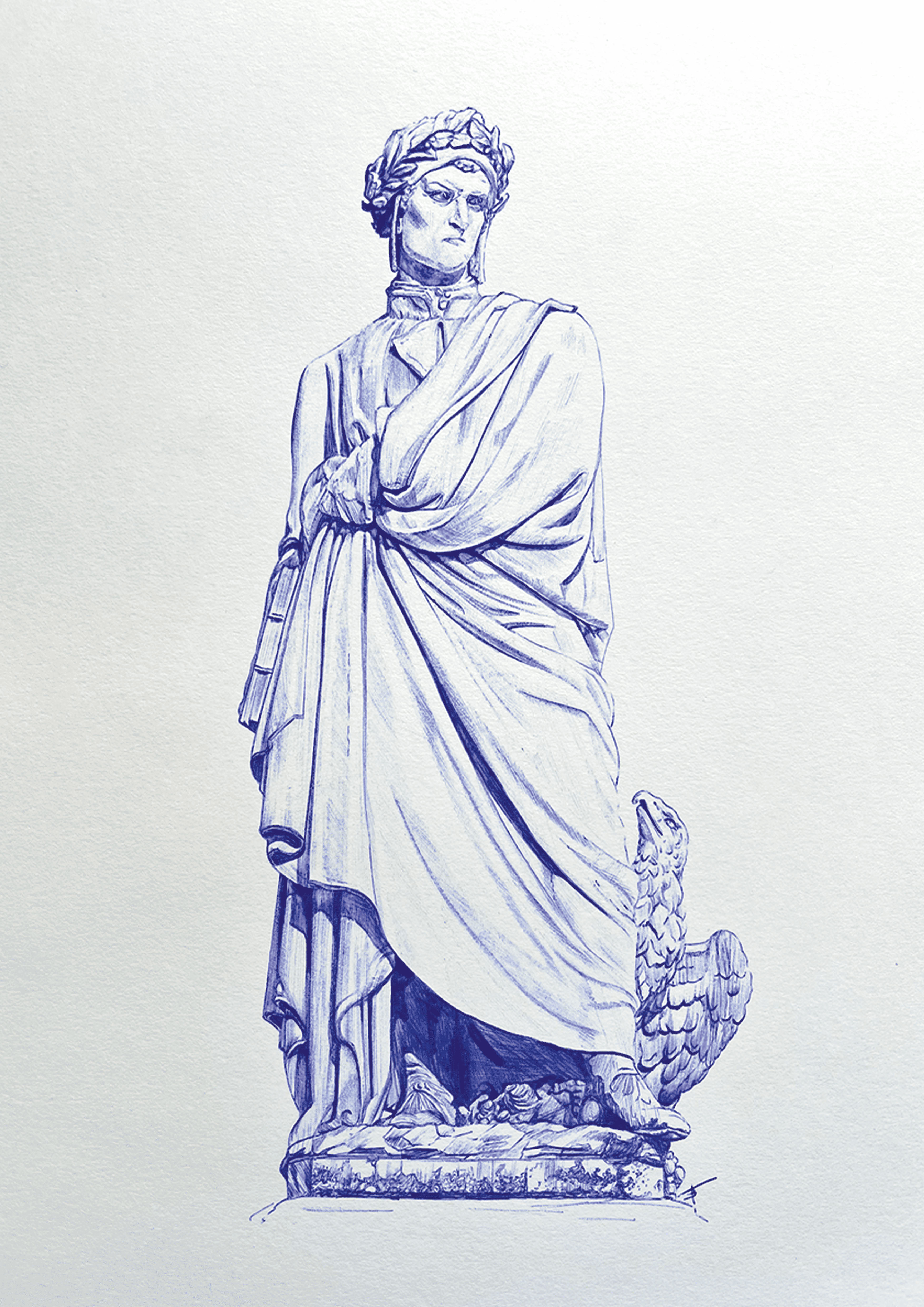 Le monument à Dante