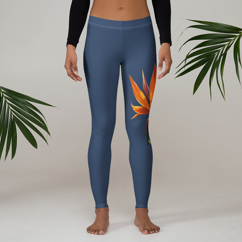 Legging de sport pour femme flamingo