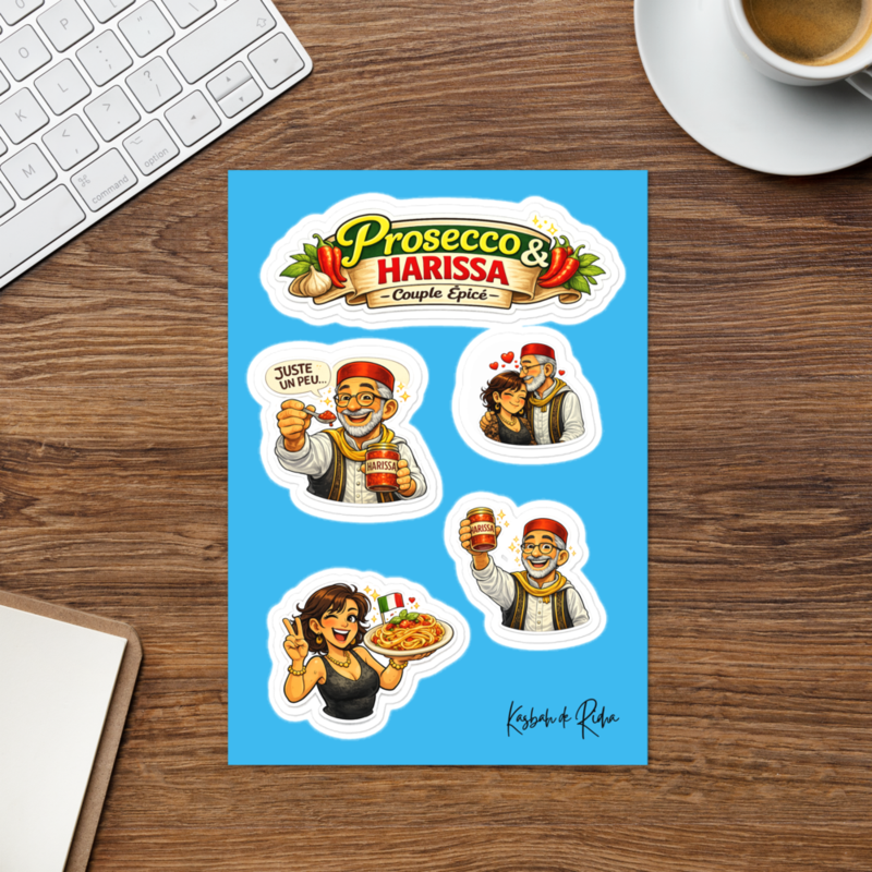 stickers autocollant Prosecco&Harissa Officiel
