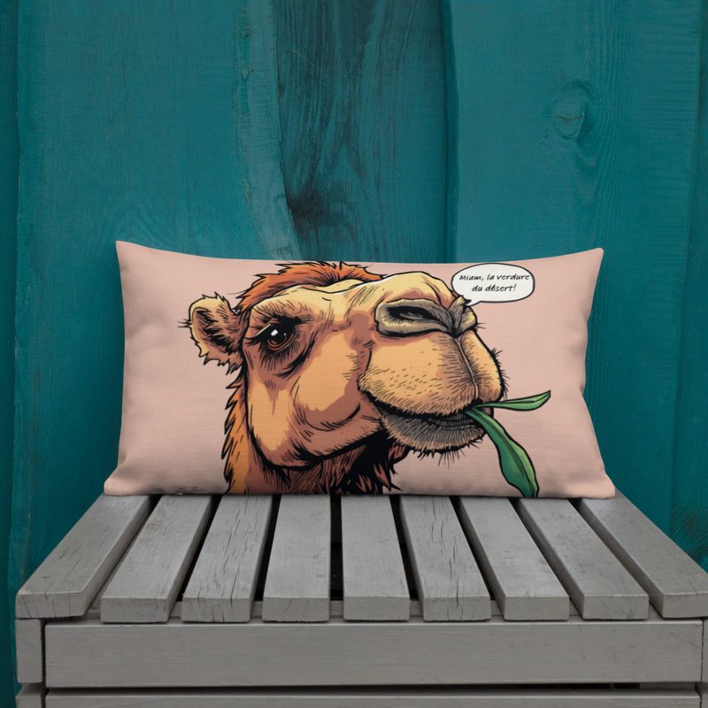 Coussin Premium Verdure du désert
