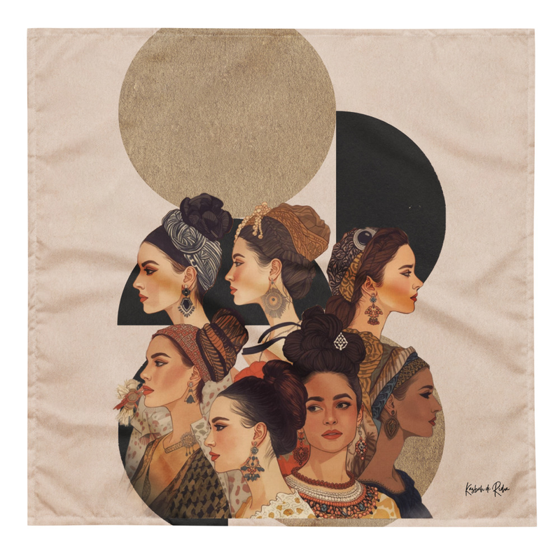 carré-foulard Kasbah gloria