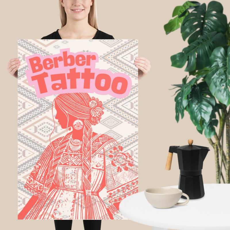 Poster berber Tattoo
