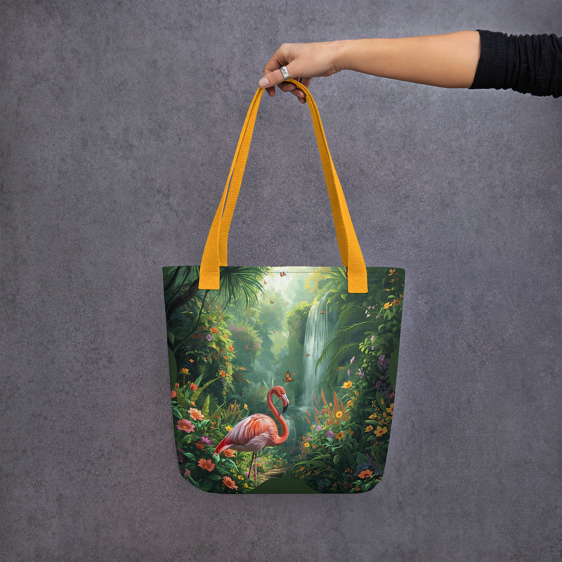 Tote bag flamingo