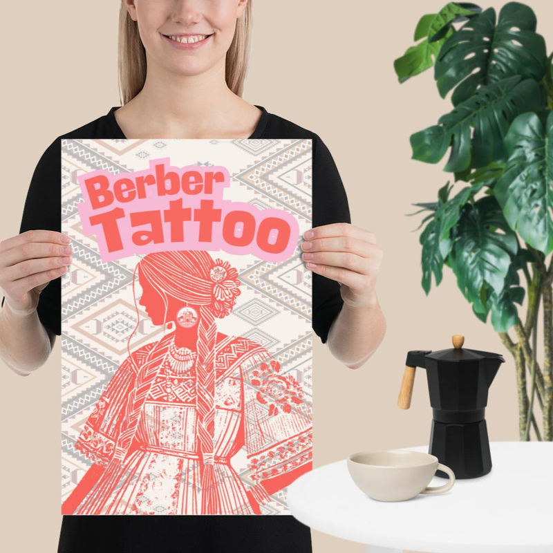 Poster berber Tattoo