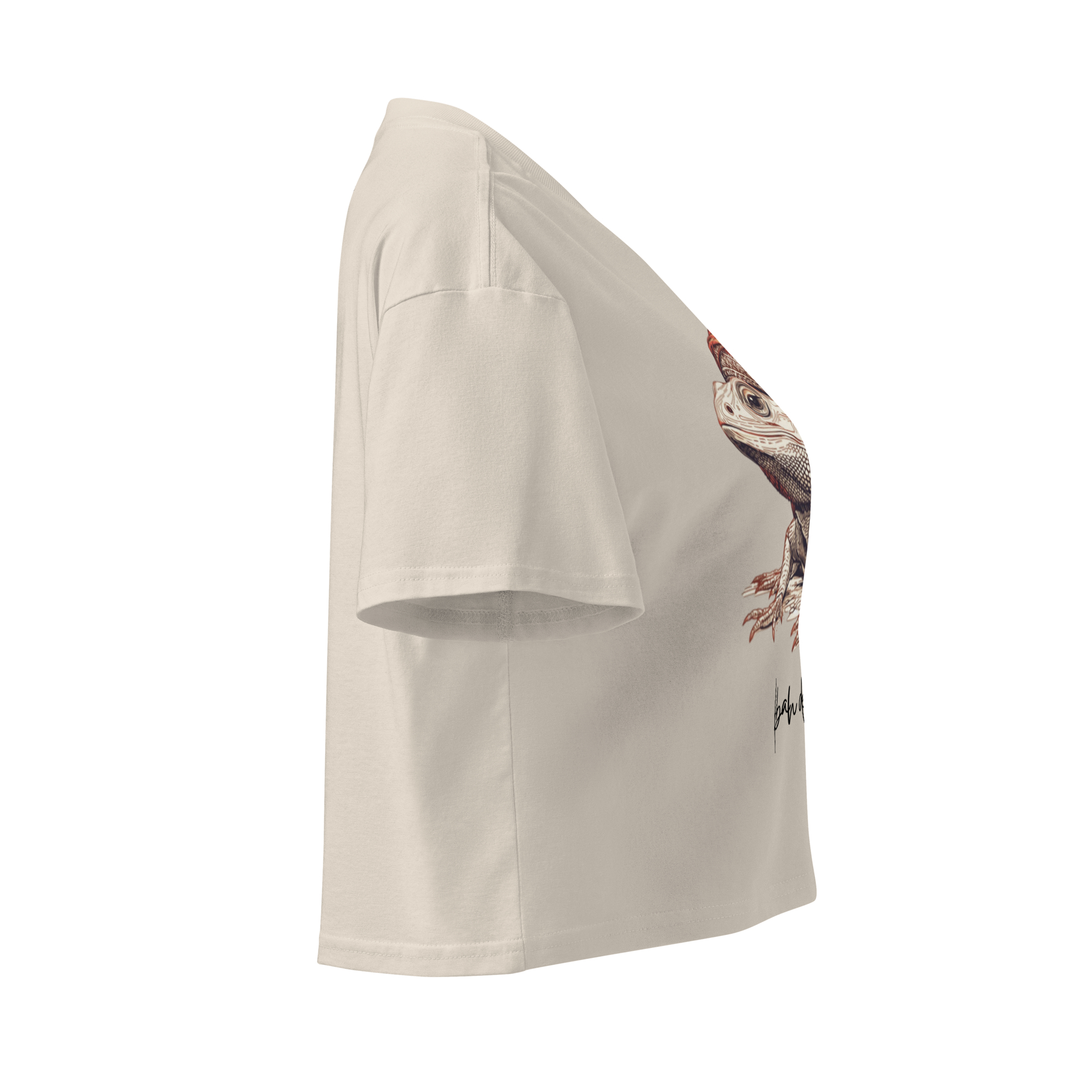 Nomad Lizard_crop top pour femme 