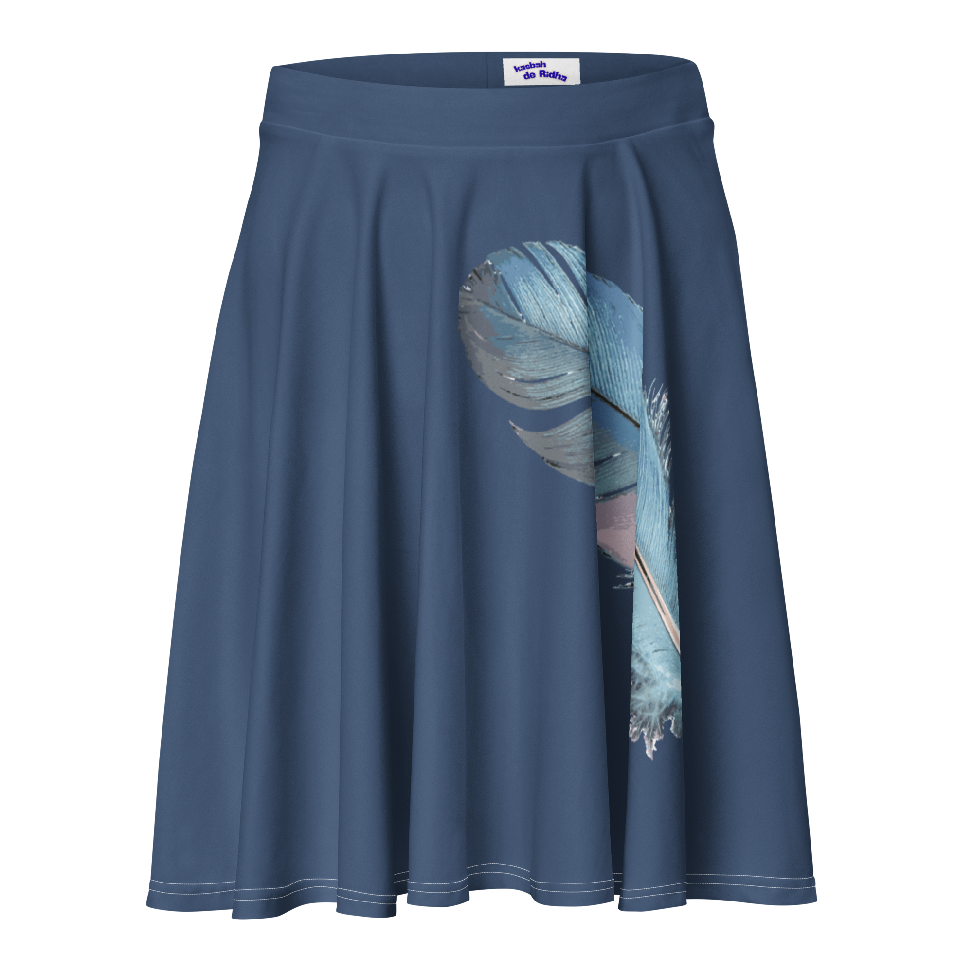 Jupe de sport  bleu plume