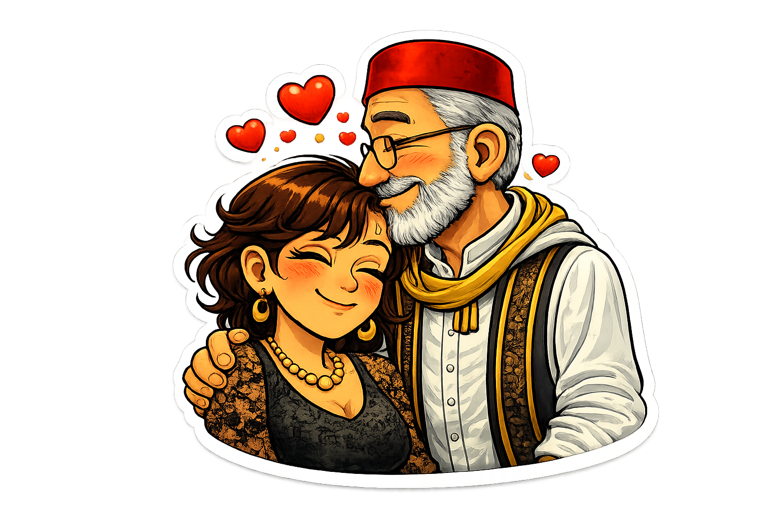 stickers autocollant Prosecco&Harissa Officiel