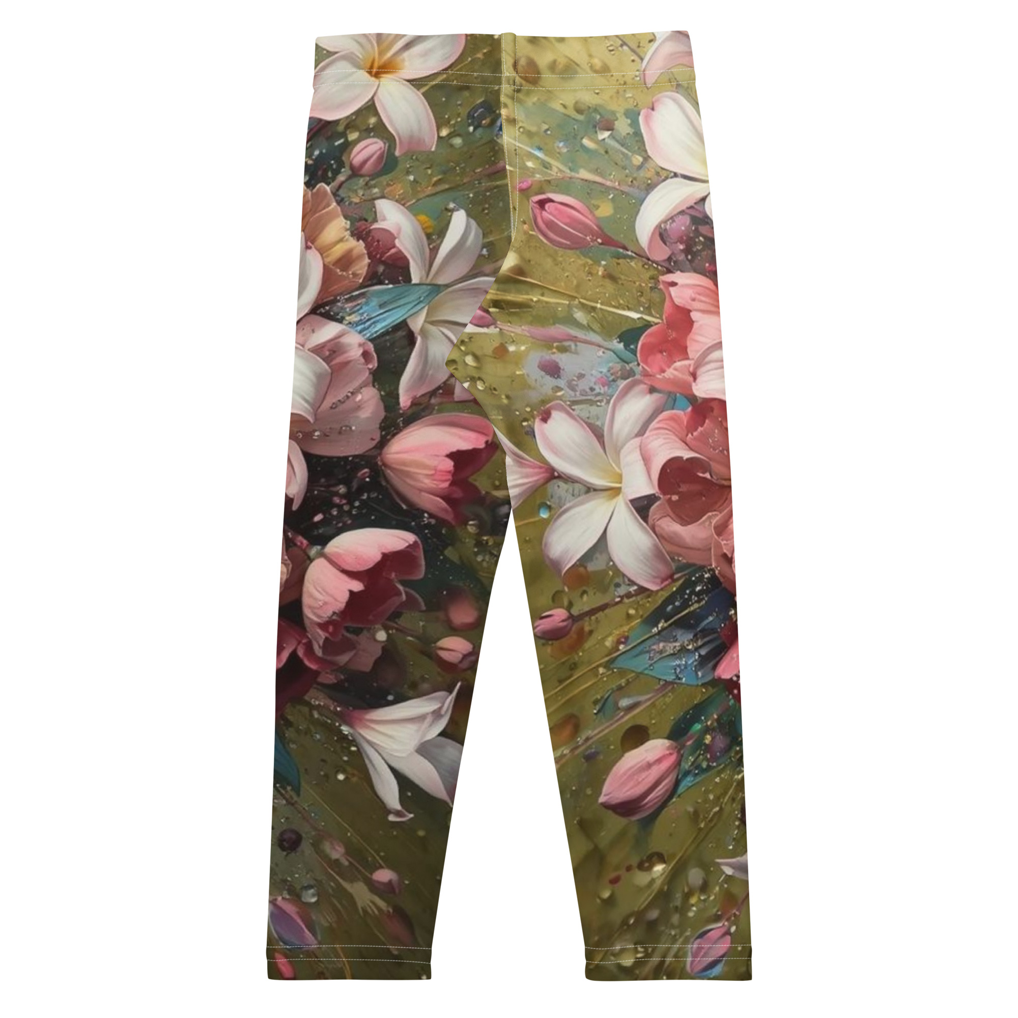 Leggings fleuris pour enfants