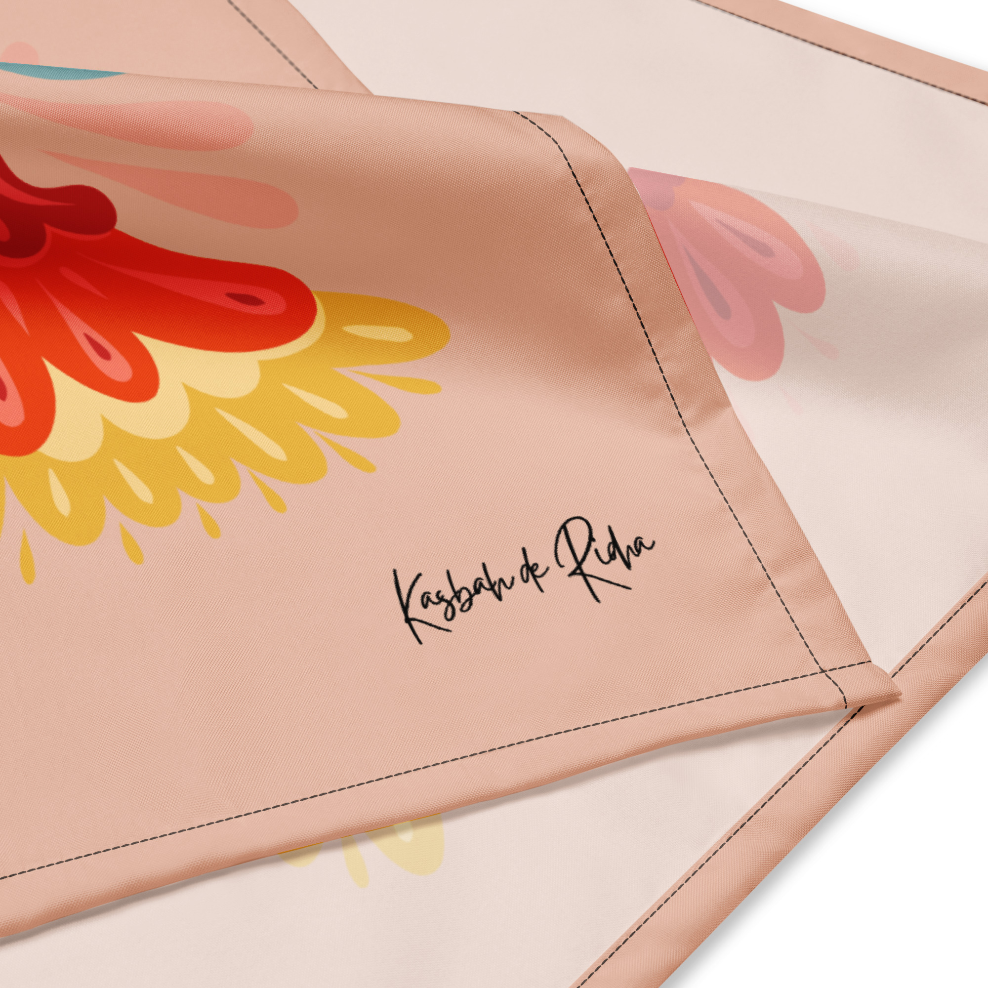 Foulard carré Midi un Quart