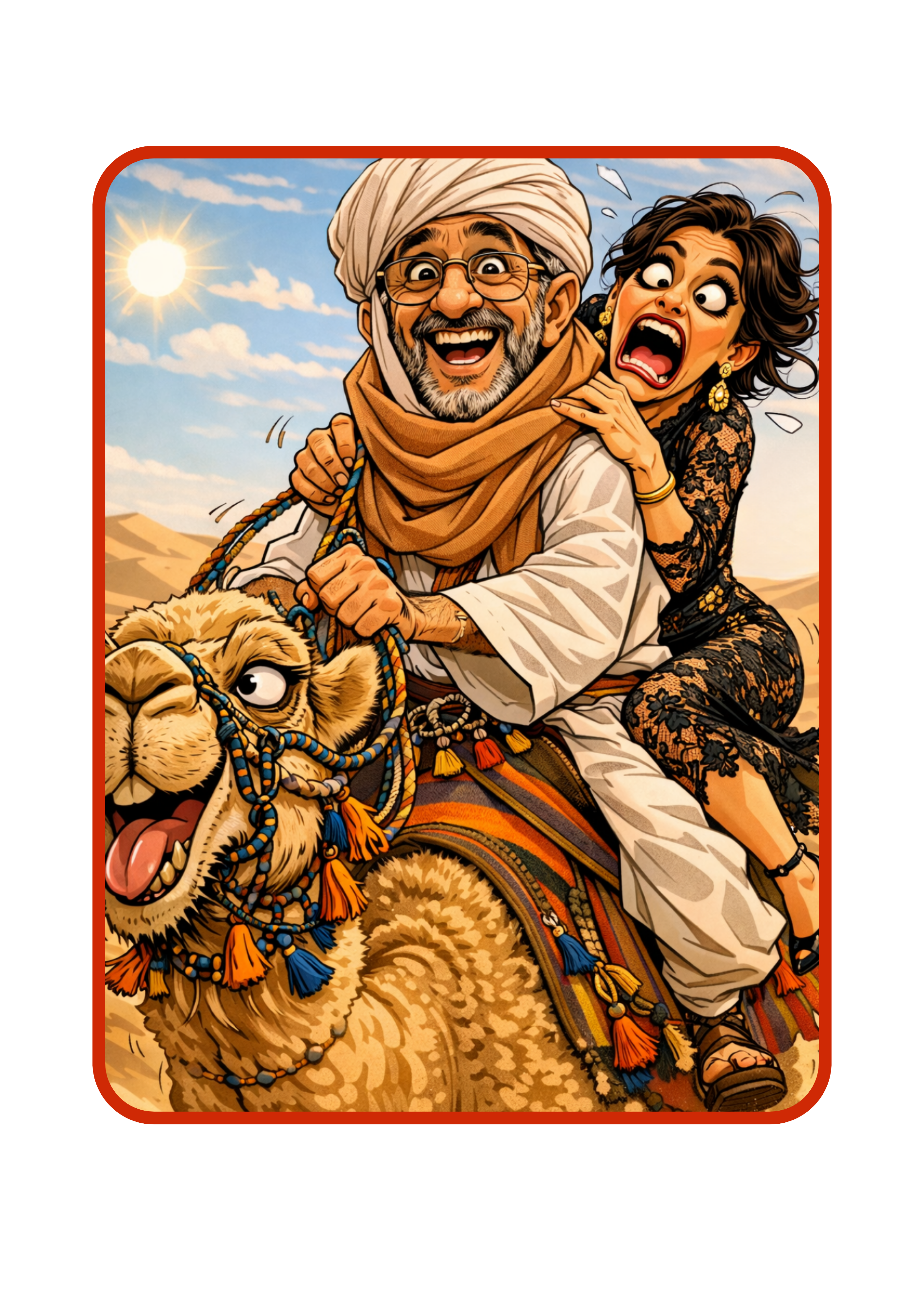 Tote Bag Prosecco & Harissa "couple épicé"