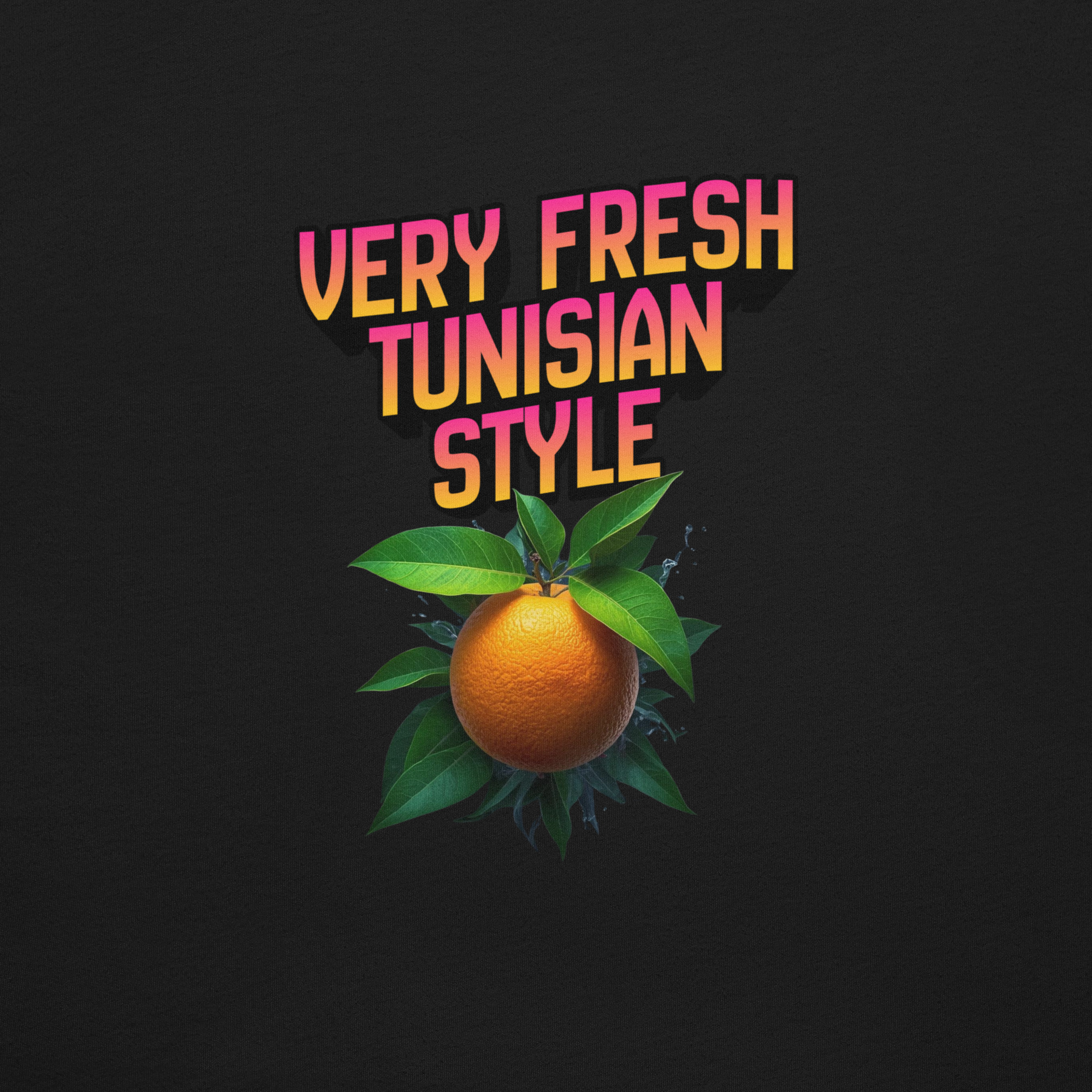 T-shirt noir Unisex VeryFresh
