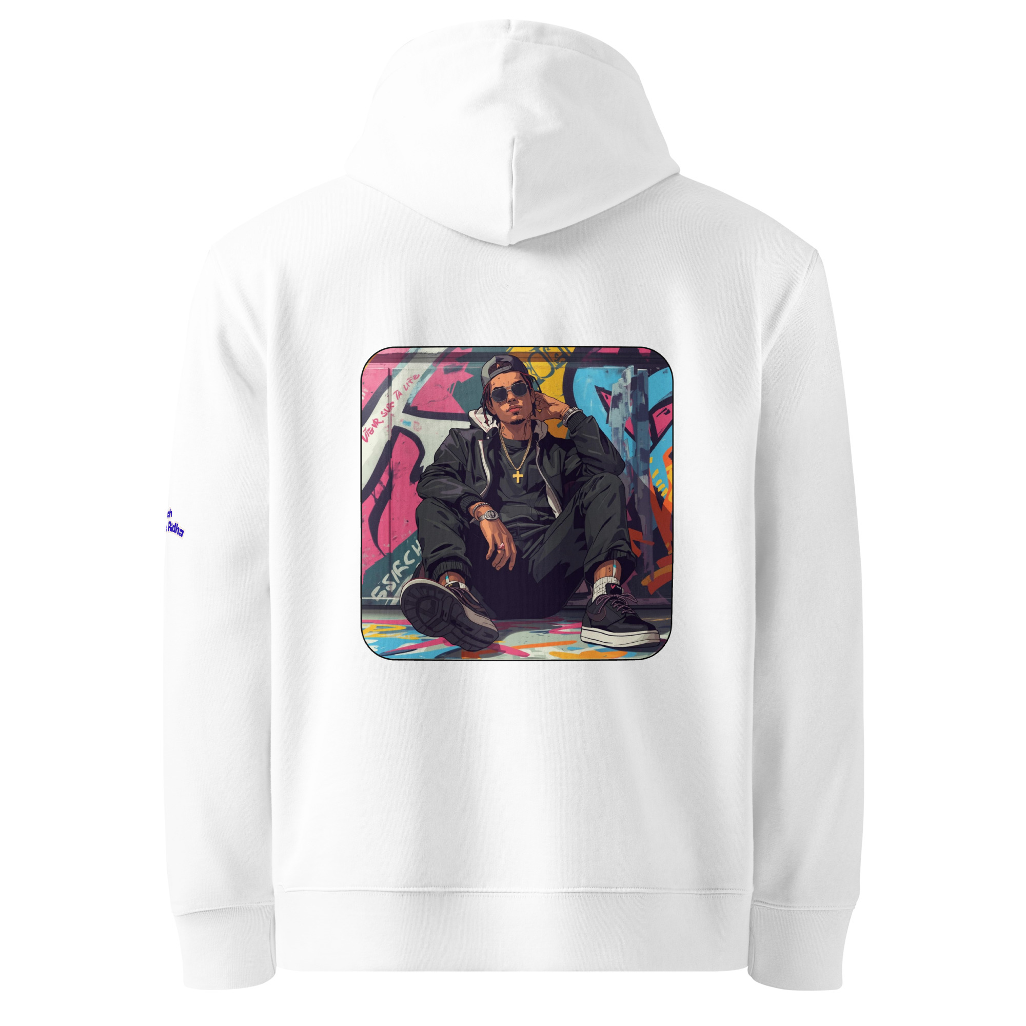 Sweat à capuche "Mets du beur dans ta life"