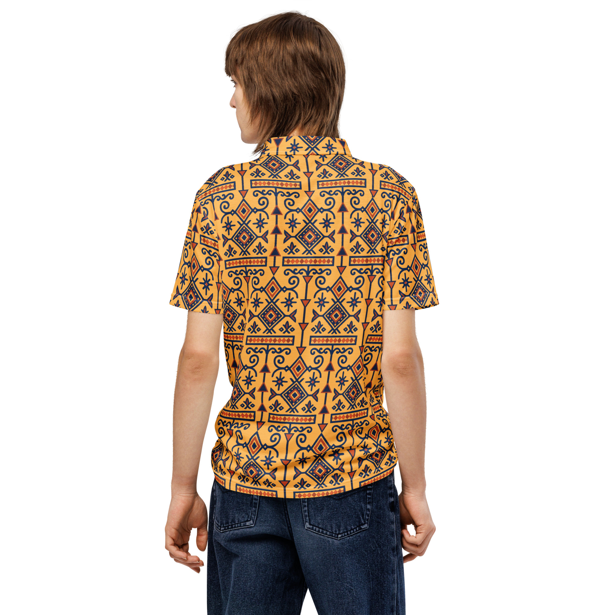 Polo Homme imprimé Amazigh 03