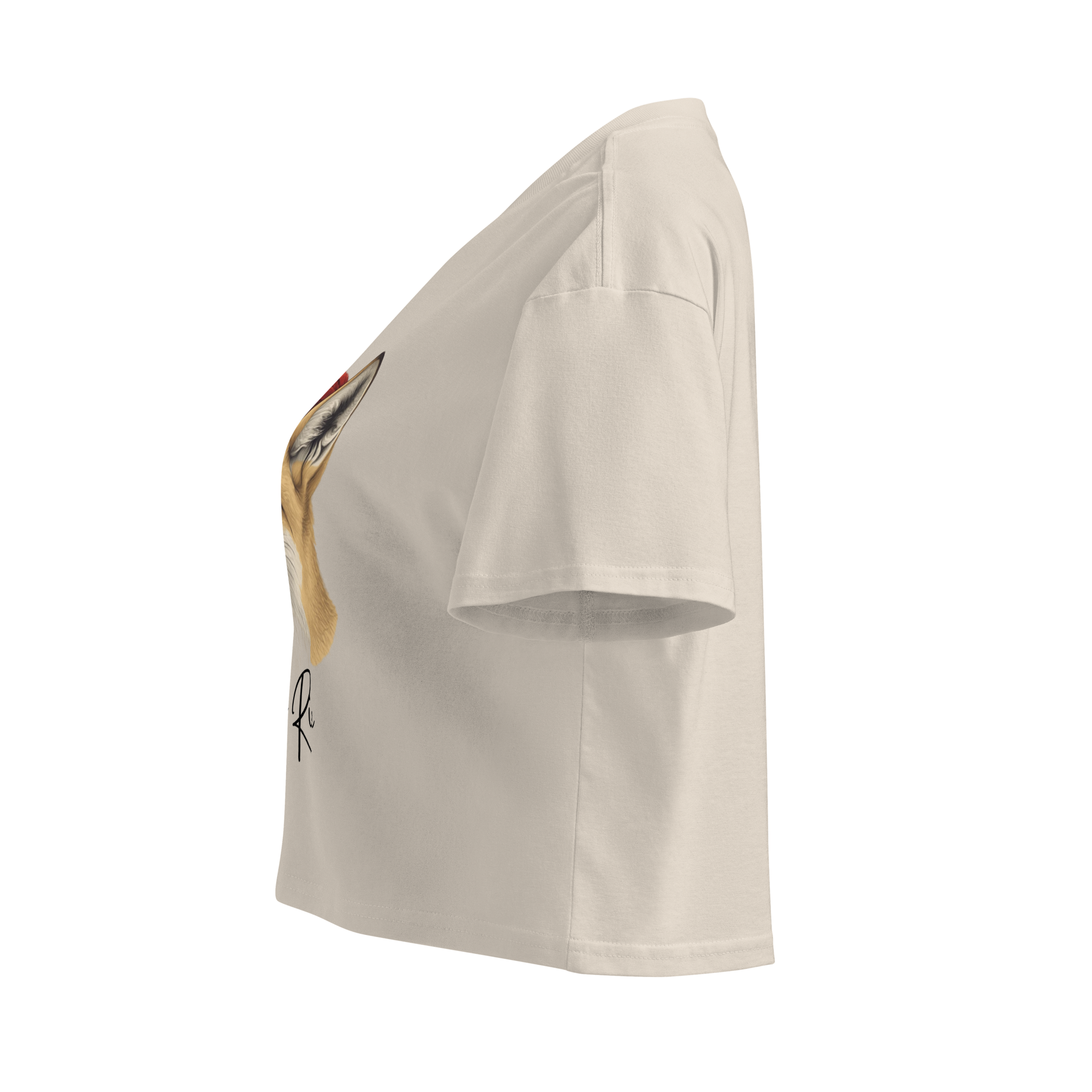 Crop top femme Fennec tunisien