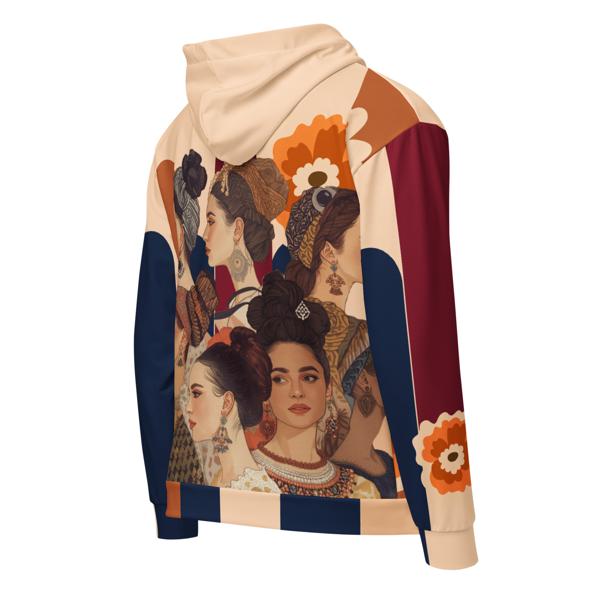 Sweat à Zip et capuche Unisex Siena