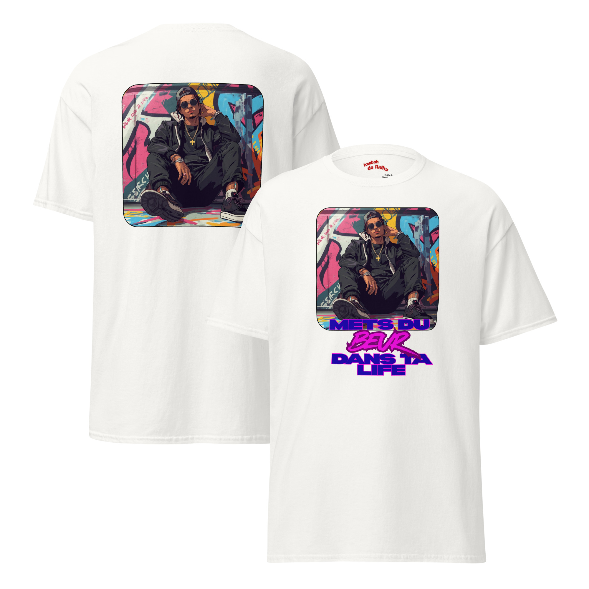 T-shirt "Mets du beur dans ta life"