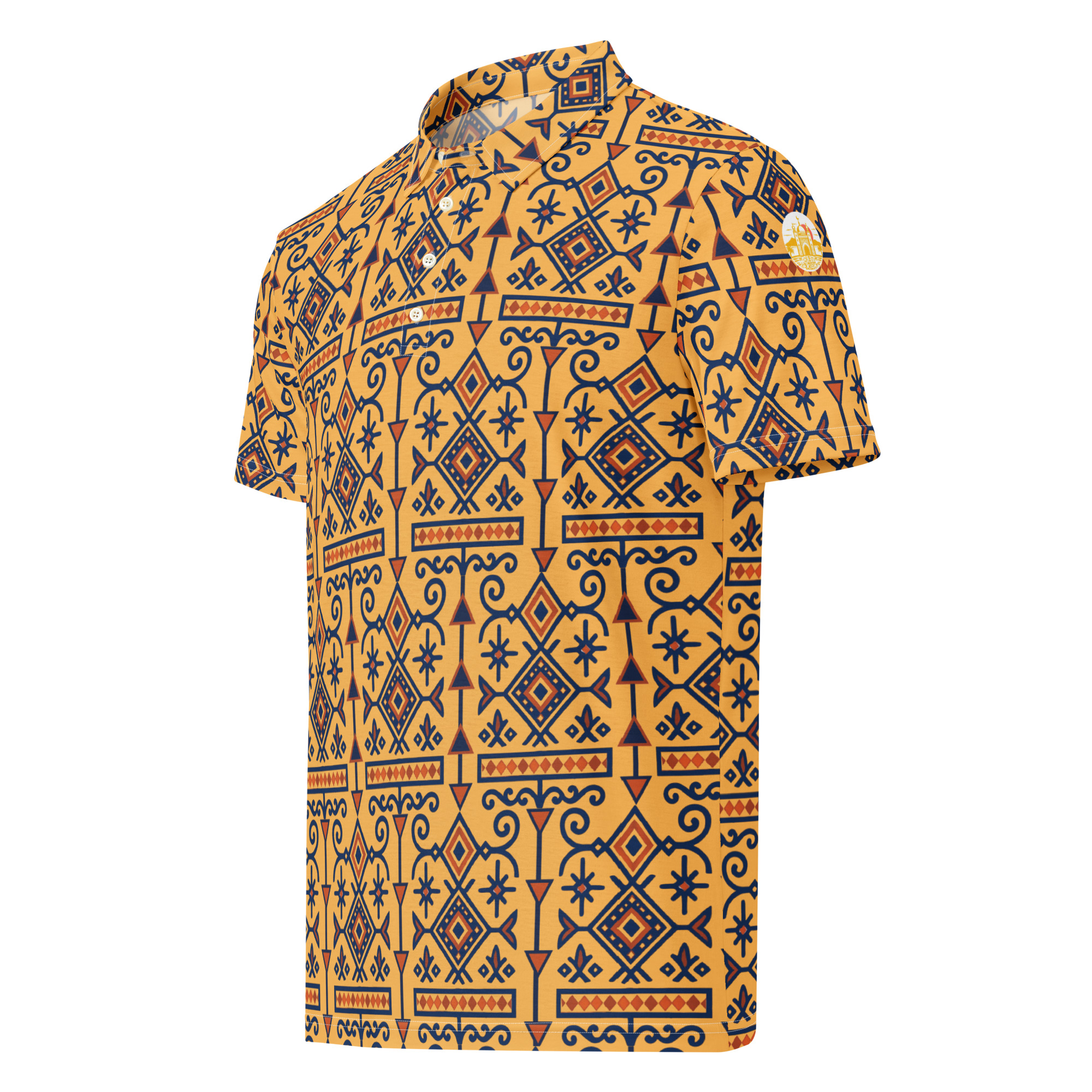 Polo Homme imprimé Amazigh 03