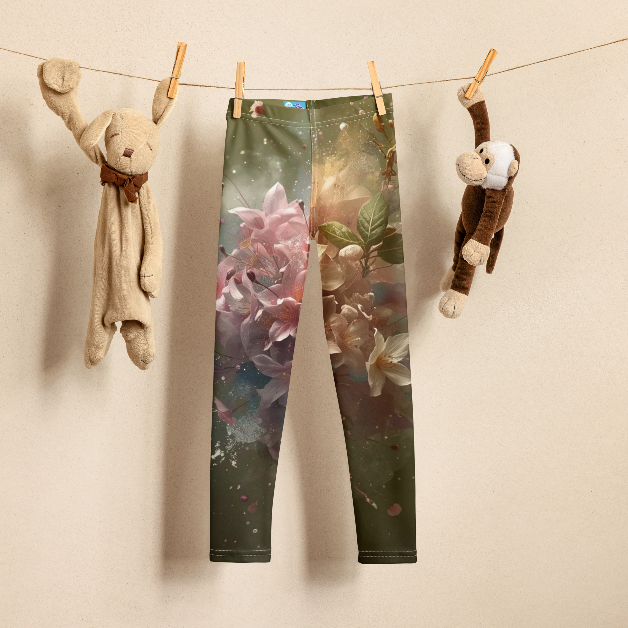 Legging floral enfant