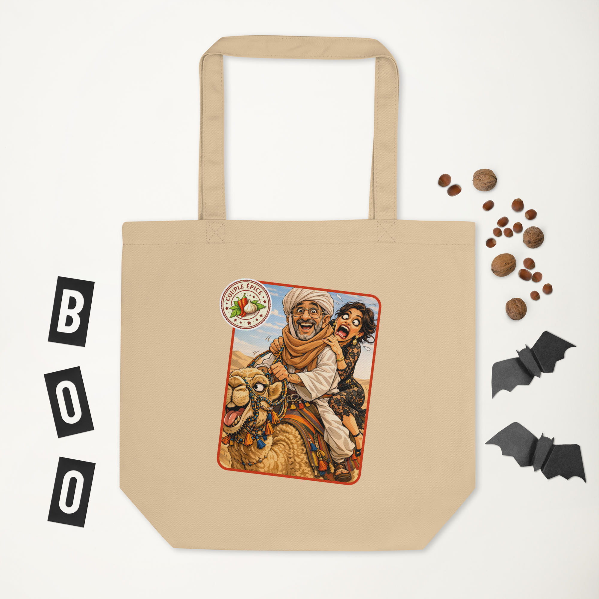 Tote Bag Prosecco & Harissa "couple épicé"